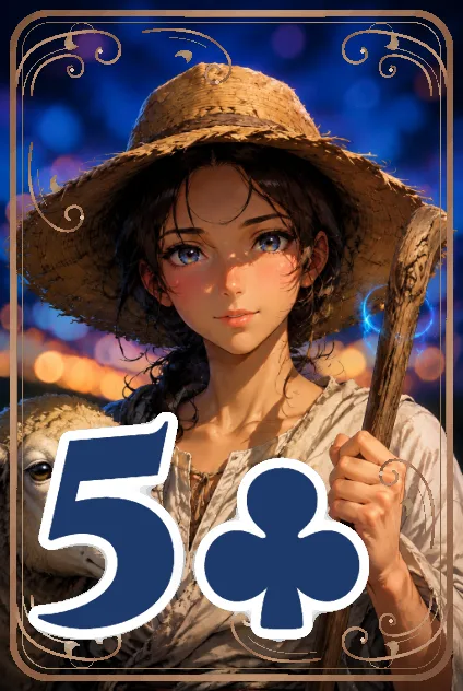 5♣ 타일